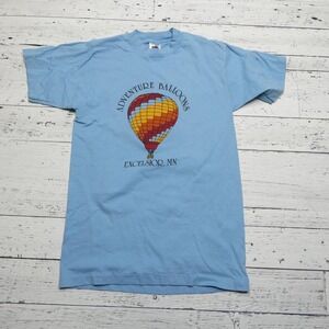 Vintage Adventure Balloons Shirt Mens‎ Medium Hot Air Balloon Excelsior MN 90s